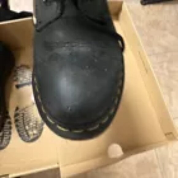 Dr Martin sheerling and leather women boots size 7 - Picture 7 of 9